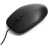 Omega - Bedrade Muis - 1000 DPI - USB Muis - Zwart