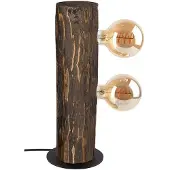 Envostar Tafellamp Beam, hout donker, Woon-/ Eetkamer, Hout, tafellamp