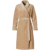 Pastunette - Dames - Deluxe - Badjas - Lichtbruin - 2XL (52/54)