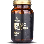 Grassberg Omega-3 Value 1000mg (60 caps) Unflavoured - Vitaminen, mineralen & gezondheid - Vetzuren