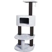 Europet Krabpaal Salisbury 140 58x58x140cm lichtgrijs