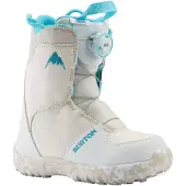 Burton - Kinder snowboardschoenen - Grom Boa White voor Unisex - Kindermaat 30 - Wit