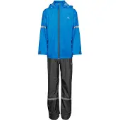 Ralka Regenpak Waterdicht & Ademend - Junior - Reflectie - Blauw - 152