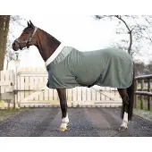 QHP Fleecedeken Gloss Olive - 205 - Zweetdeken