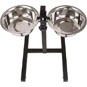 Nobleza Double Adjustable Shelf Hondenvoerbak