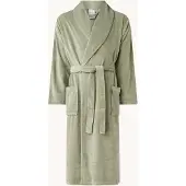 Vandyck Grace badjas van fluweel met steekzakken - unisex