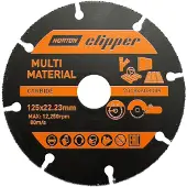 Norton Multi Materials - Carbide Doorslijpschijf - 125mm - Voor de Haakse Slijper