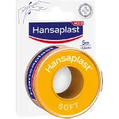 Hansaplast 2x Hechtpleister Soft 5 m x 2,5 cm
