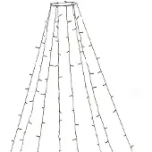 Konstsmide Kerstboomverlichting Boommantel Led Abs Zwart 2,4m