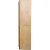 Molecule Differnz sofi hoge badkamerkast 170 cm 2-deurs l/r eiken houtlook