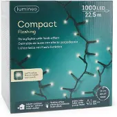 Lumineo Compact Flashing lichtsnoer - warm wit - 22,5 meter