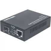 Intellinet 510493 netwerk media converter 1000 Mbit/s Zwart
