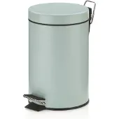 kela Monaco Pedaal Afvalemmer - 3 l - Pastel Blauw -