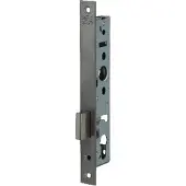 Nemef 9650 Kastslot | DM45mm | voorplaat RVS 24x245mm rechthoekig | zamac vernikkelde nachtschoot | DR 1+2+3+4 - 9965507000