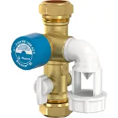 Flamco Prescor HR Inlaatcombinatie 22x22mm Knel - 8 Bar