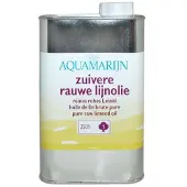 Aquamarijn Zuivere rauwe lijnolie - 1L - 1 liter