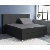 Primaviera Deluxe Splittopper Hoeslaken Satin Anthracite Satijn-180 x 220 cm