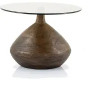 Furnilux Side table bond - 50 x 50 x 11 cm / 41 x 41 x 27