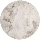 By-Boo Vloerkleed Carpet Zena Round - Beige (200 cm)