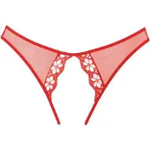 Allure Lingerie Adore Mirabelle slip met open kruis - Rood