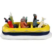 Lemax Snow Rafting Kerst