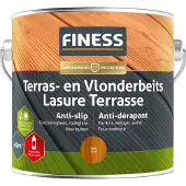 Finess Terras En Vlonderbeits Anti-slip - Teak - 2,5 L