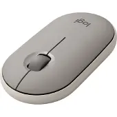 Logitech Pebble M350 - Draadloze Muis - Bluetooth - Sand