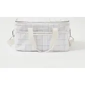 Sunnylife Koeltas Canvas Check Coconut 30 L