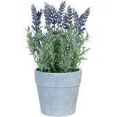 Clayre & Eef Decoratie lavendel in pot 25 cm