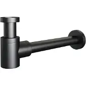 Brauer Black Edition fontein sifon mat zwart