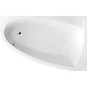 Sealskin Easy Compact Inbouw Hoekbad 160x100cm - Rechts - Wit - Acryl - Baden, Inbouwbaden - 8719401366159