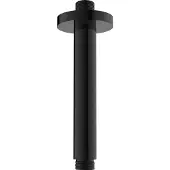 Regn Plafondarm Inkortbaar 7,5-16cm Gun Metal Black PVD - Messing - Kranen, Douchekranen, Hoofddouche Houders - 8720297691959 - Kranen, Douchekranen, Hoofddouche houders