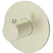 Regn Losse Inbouwthermostaat Geborsteld Nikkel PVD - Kranen, Badkranen, Inbouw Badkranen - 8720297692369