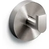 Clou Flat set à 2 kledinghaken, rvs geborsteld