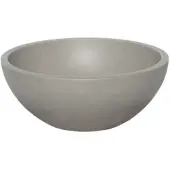 Ideavit Gem Opzetwastafel Rond 36cm - Beton - Wastafels, Opzetwastafels