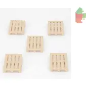 BRUDER Accessoires : Pallets / Zak met 5 stuks