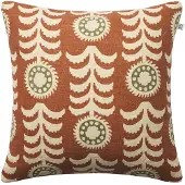 Chhatwal & Jonsson Alok kussenhoes 50x50 cm Terracotta-cactus green