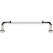 Beslag Design Brohult M Handle Cc 128 Mm Nickel Plated/ - Knoppen en deurgrepen Metaal White - 397046-11