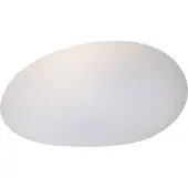 Star Trading Globy Buitenlamp 13x27 Cm - Zonnecel verlichting White - 482-10