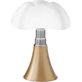 Martinelli Luce Minipipistrello Tafellamp Satin brass