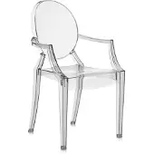 Kartell Louis Ghost Stoel Smoke Grey | 2 chairs