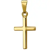 Vigor hanger kruis - Goud