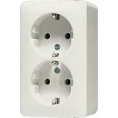 JUNG AP600 Wandcontactdoos (WCD schakelmateriaal) (Europese Stekkerdoos) - 6020A