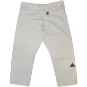 Adidas IJF Judo broek, wit