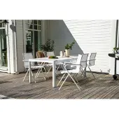 Ebuy24 Togo eettafel tuin wit.