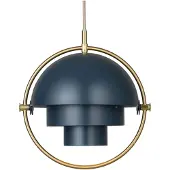 Gubi Hanglampe , Multi-Lite, dimbare, Blauw, Woonkamer, Metaal, Designer