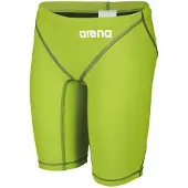 Arena Powerskin St 2.0 Jammer Jr Lime Green Maat: 6-7 | Badmode Outlet | kids | Groen
