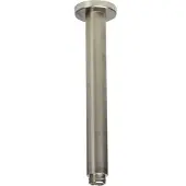 BLUE LABEL Brondby Plafondsteun - 20cm - Geborsteld Nikkel PVD - Kranen, Douchekranen, Hoofddouche Houders - 8711802073599 - Kranen, Douchekranen, Hoofddouche houders