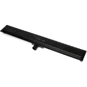 BLUE LABEL Douchegoot 90cm Vloerflens - Sleufrooster - Mat Zwart - Douche, Douchegoten - 8711802000434