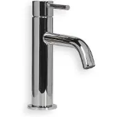 BLUE LABEL Brondby Wastafelkraan - Chroom - Zonder Waste - Messing - Kranen, Wastafelkranen, Opbouw Wastafelkranen - 8711802072592